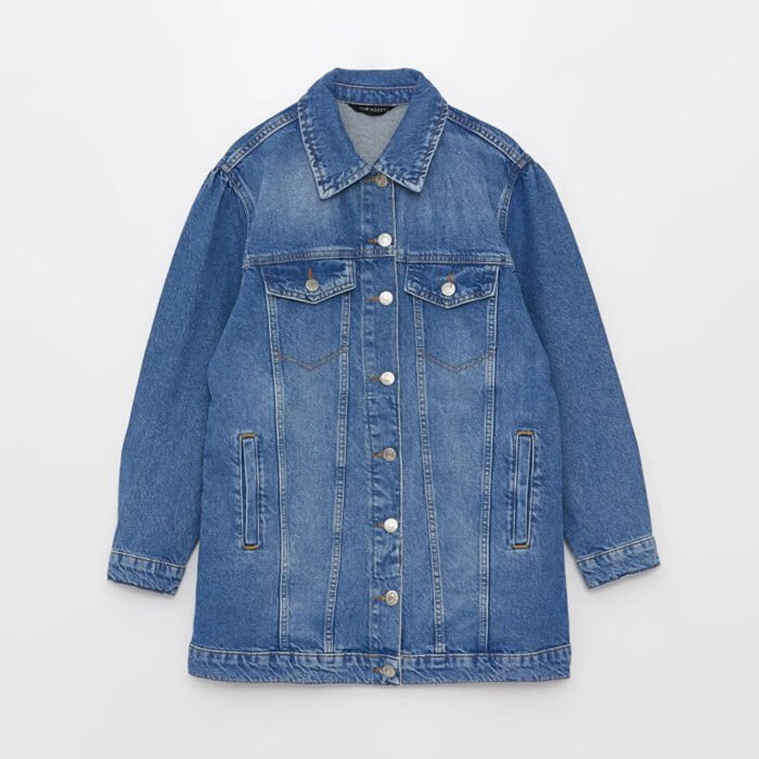 قميص طويل الأكمام بنقشة كلاسيكية